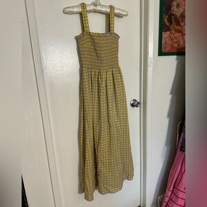 Yellow and Purple Dress